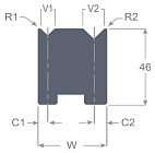 С двумя ручьями  STM 90 Арт.30240